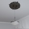 Ekena Millwork Attica PVC Ceiling Medallion (Fits Canopies up to 7 3/4"), Metallic Charcoal, 22"OD x 3 1/2"ID x 1"P CMP22ATCCH - alternate 10